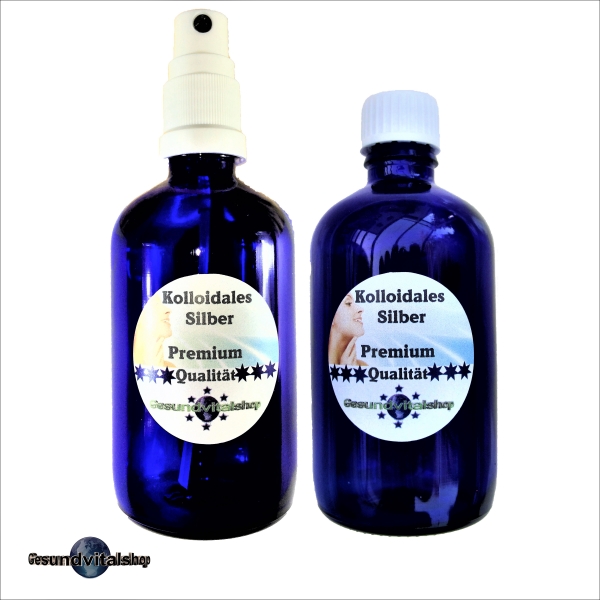 Kolloidales Silber Premium, Blauglaspack 200ml